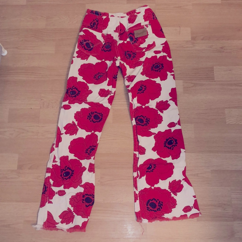 Vintage high waisted wrangler flare denim!